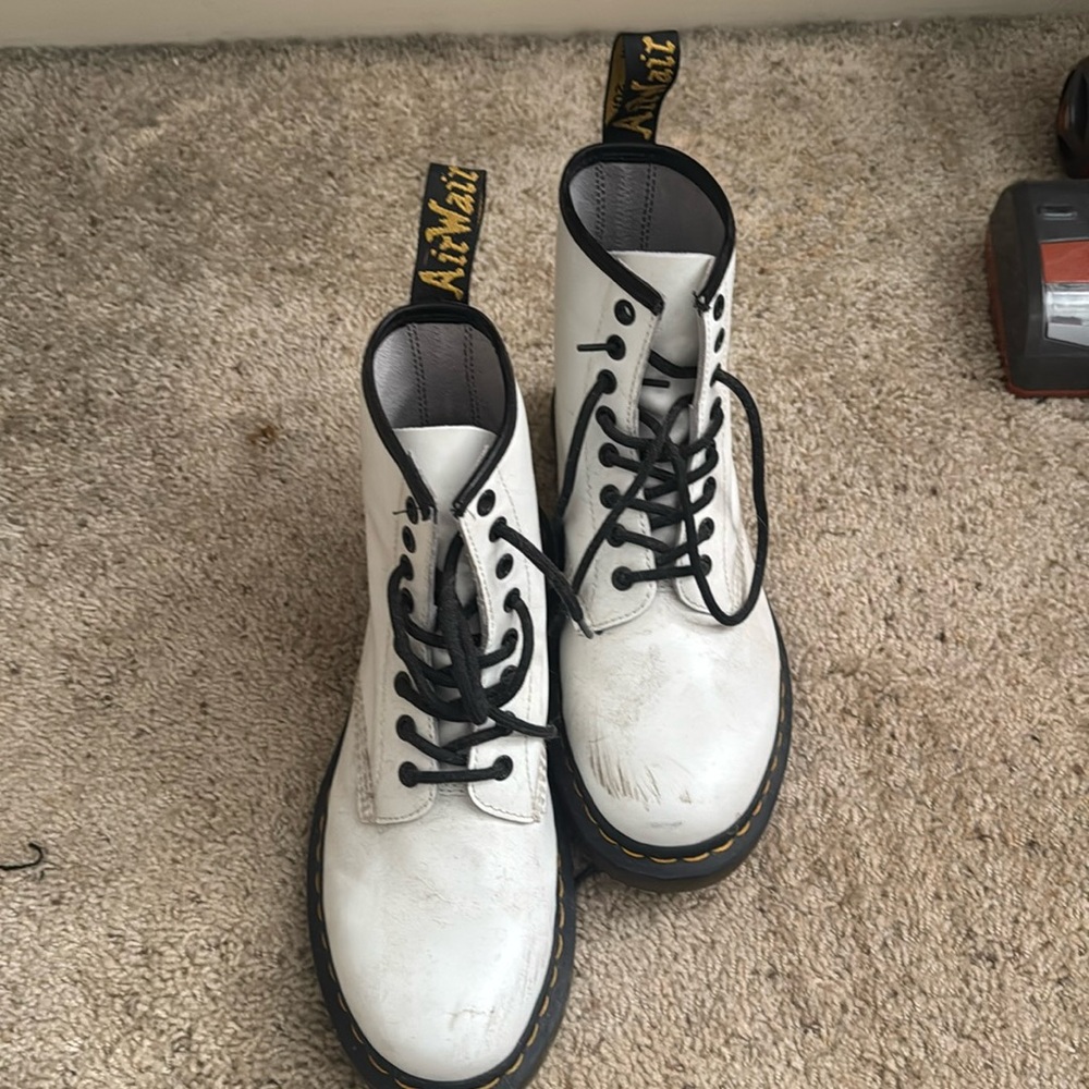 White Doc Martens